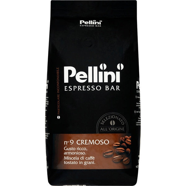 Café en Granos Espresso Italiano nº 9 Cremoso Pellini Caffè 1kg