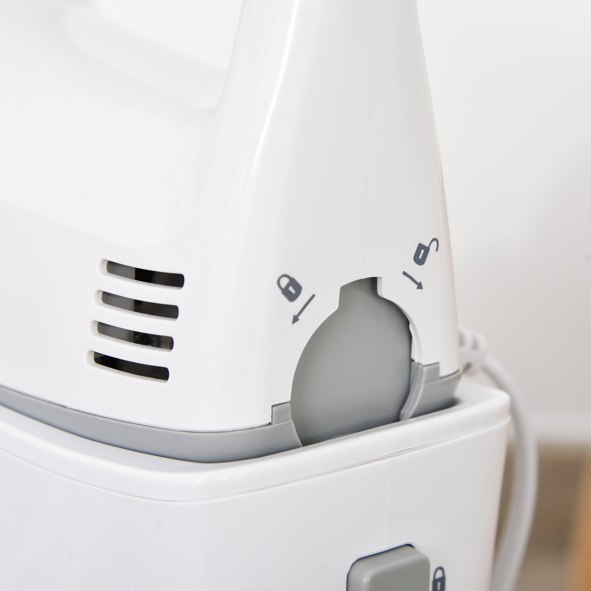 Homcom Batidora Amasadora Repostería 3.4 L 6 Velocidades 300w Acero Inoxidable_4