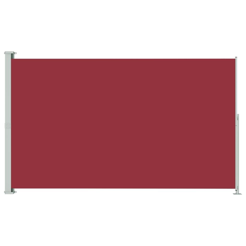 Vidaxl Toldo Lateral Retráctil Para Patio Rojo 200x300 Cm_0