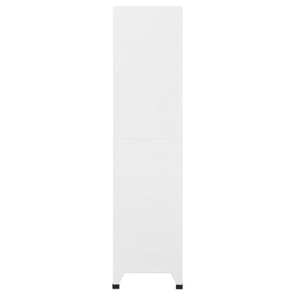 Taquilla De Acero Blanco 90x40x180 Cm_3