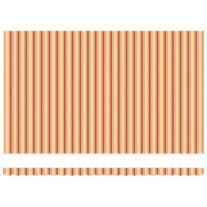 Toldo Retráctil Amarillo Y Naranja 500 X 300 Cm Lona Y Aluminio_5