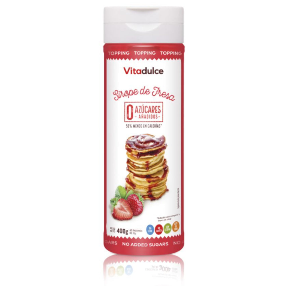 Sirope Vitadulce 400 Ml Fresa