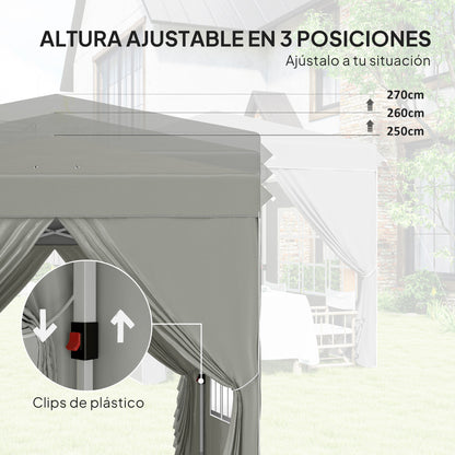 Outsunny Carpa Plegable Pop-up Gazebo 2_4