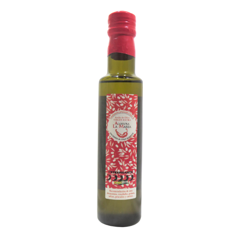 Aceite De Oliva Virgen Extra Macerado Al Chile Scorpion Extra Picante 25 Cl Cristal_0