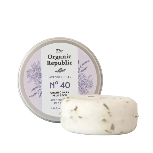 The Organic Republic Champú Sólido 40 Nutritivo Cabello Seco Y Dañado 70g_0