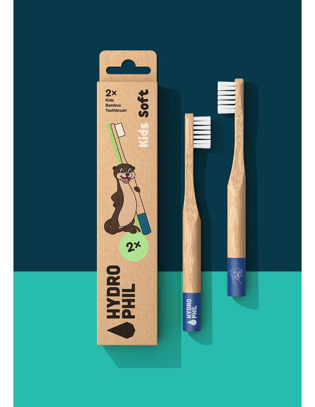 Cepillo de dientes niño Nutria Hydrophil Pack 2 uds