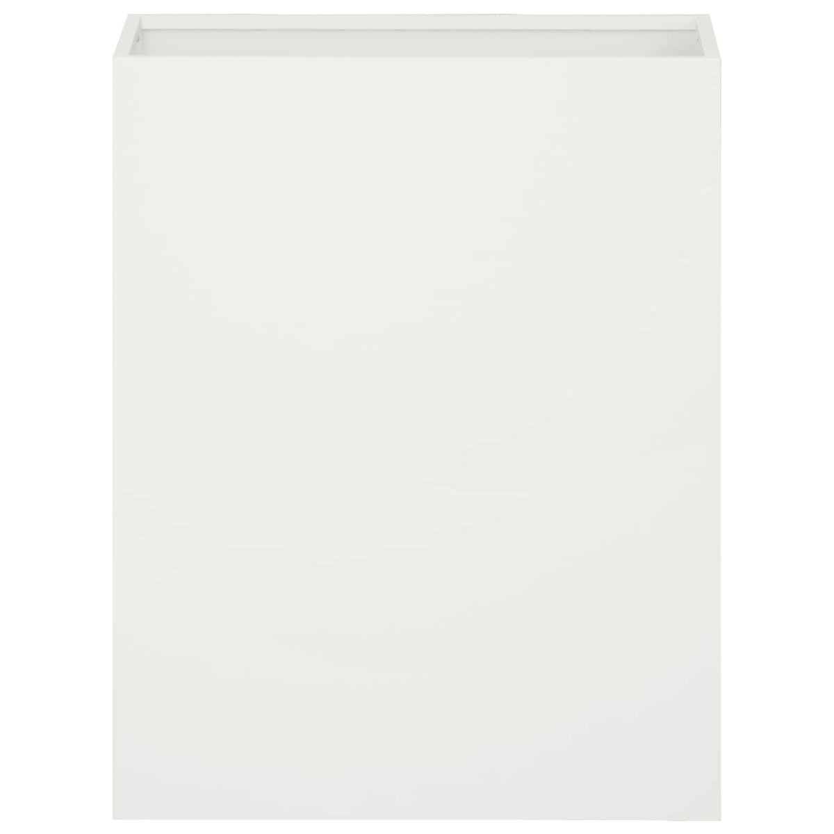 Macetero De Jardín Blanco 40 X 20 X 50 Cm_2