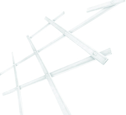 Celosia Plastica| Composicion 100% Pvc| Tutor De Plantas| Resistente| Decoracion Jardin