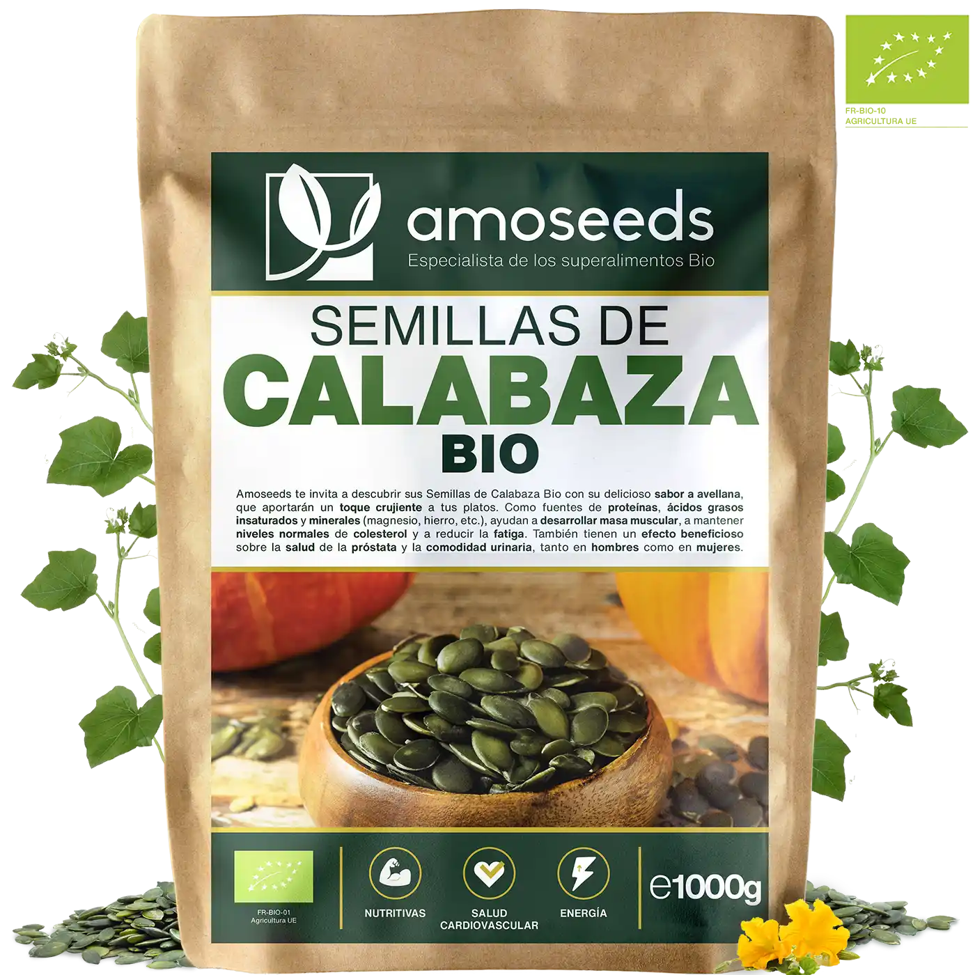 Semillas De Calabaza Bio 1kg_0