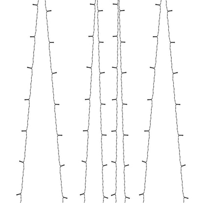 Vidaxl Tiras De Luces Solares Led 2 Uds Blanco Cálido_5