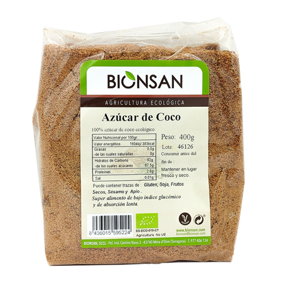 Azúcar De Coco Eco Bionsan 400g_0