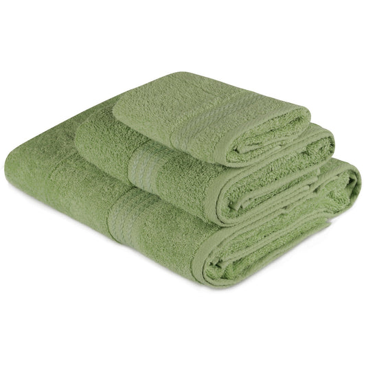 Juego De Toallas (3 Piezas) Verde_0