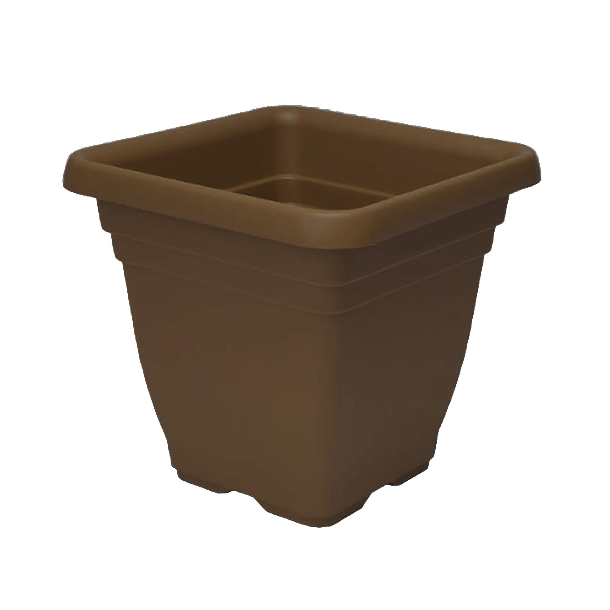 Maceta Quadro Vulcano Zanvic Bronce 32 X 32 X 28 Cm (17 L) En Plástico_0