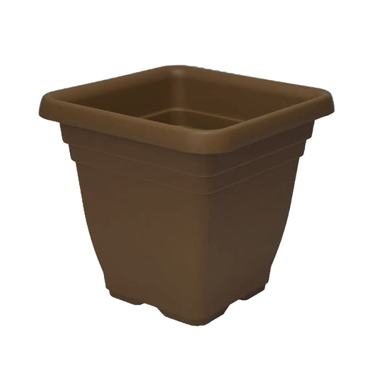 Maceta Quadro Vulcano Zanvic Bronce 32 X 32 X 28 Cm (17 L) En Plástico_0