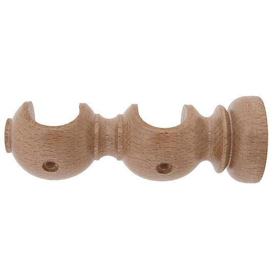 Soporte Madera Liso Abierto Doble 20x118 Mm. Pino_0