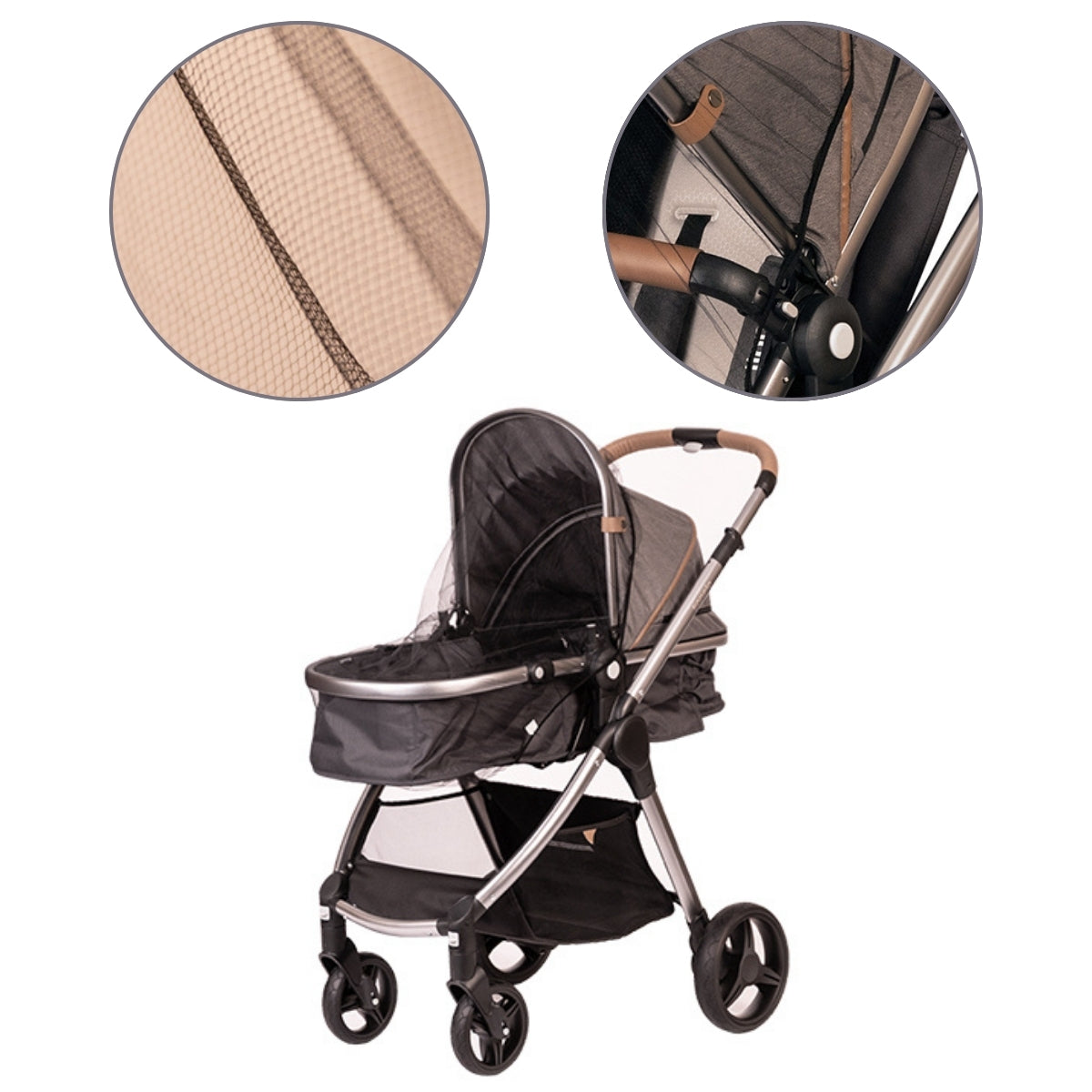 Babyono Mosquitera Universal Para Cochecito_2
