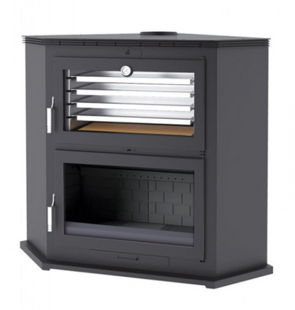 BRICOSOL Horno Leña Rincón FM - Interior Fundición - Modelo HL-200 RF_0