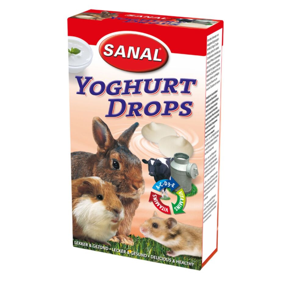 Sanal Snack Gotas De Yogur Para Roedores 45 g_0
