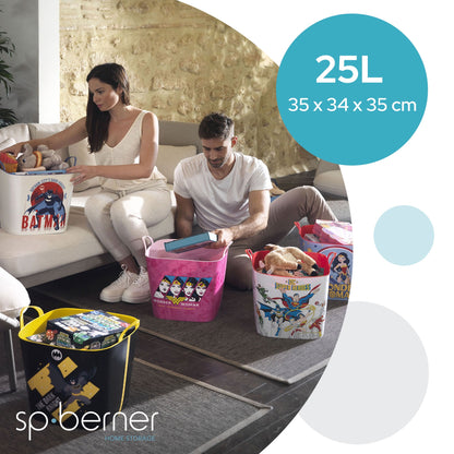 Life Story Cesto 25l Iml Wonder Woman Stars (warner)