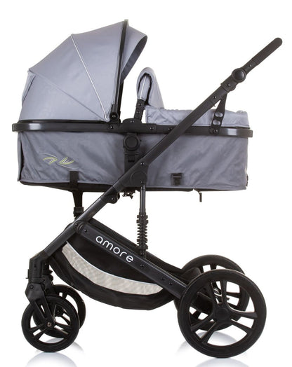 Carrito De Bebé Trío Convertible Amore Hasta 22 Kg Ash Grey_3