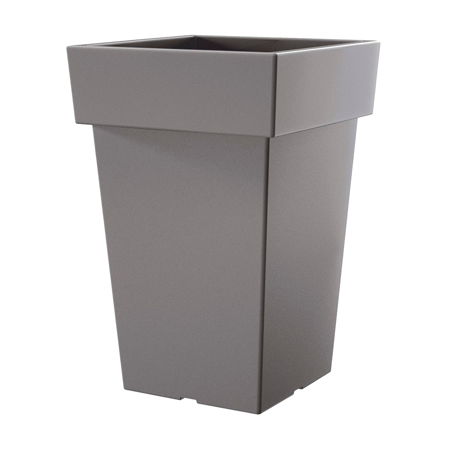 Maceta Lofly Square 7,2l., Dimensiones (mm) 193x193x293, Color Gris Piedra_0