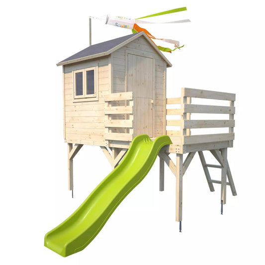 Casita de madera con tobogán Josephine Soulet