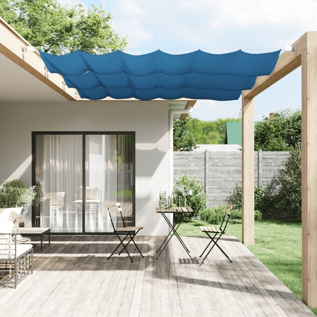 Vidaxl Toldo Vertical Tela Oxford Azul 100x270 Cm_1