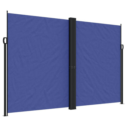 Vidaxl Toldo Lateral Retráctil Azul 220x1000 Cm_0