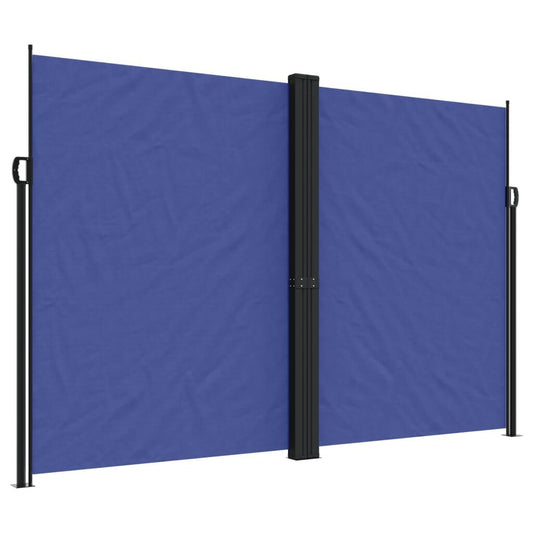 Vidaxl Toldo Lateral Retráctil Azul 220x1000 Cm_0