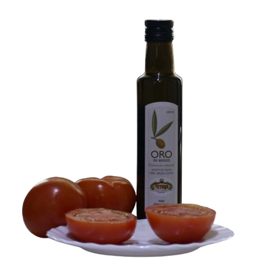 Aceite de oliva oro del Bierzo. 5 botellas de 250nl_0