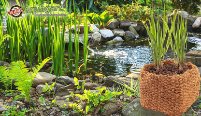 2 Cestas Para Plantas De Coco 25 X 25 X 20 Cm Cesta Para Estanque Para Estera De Banco Y Estera De Terraplén_4