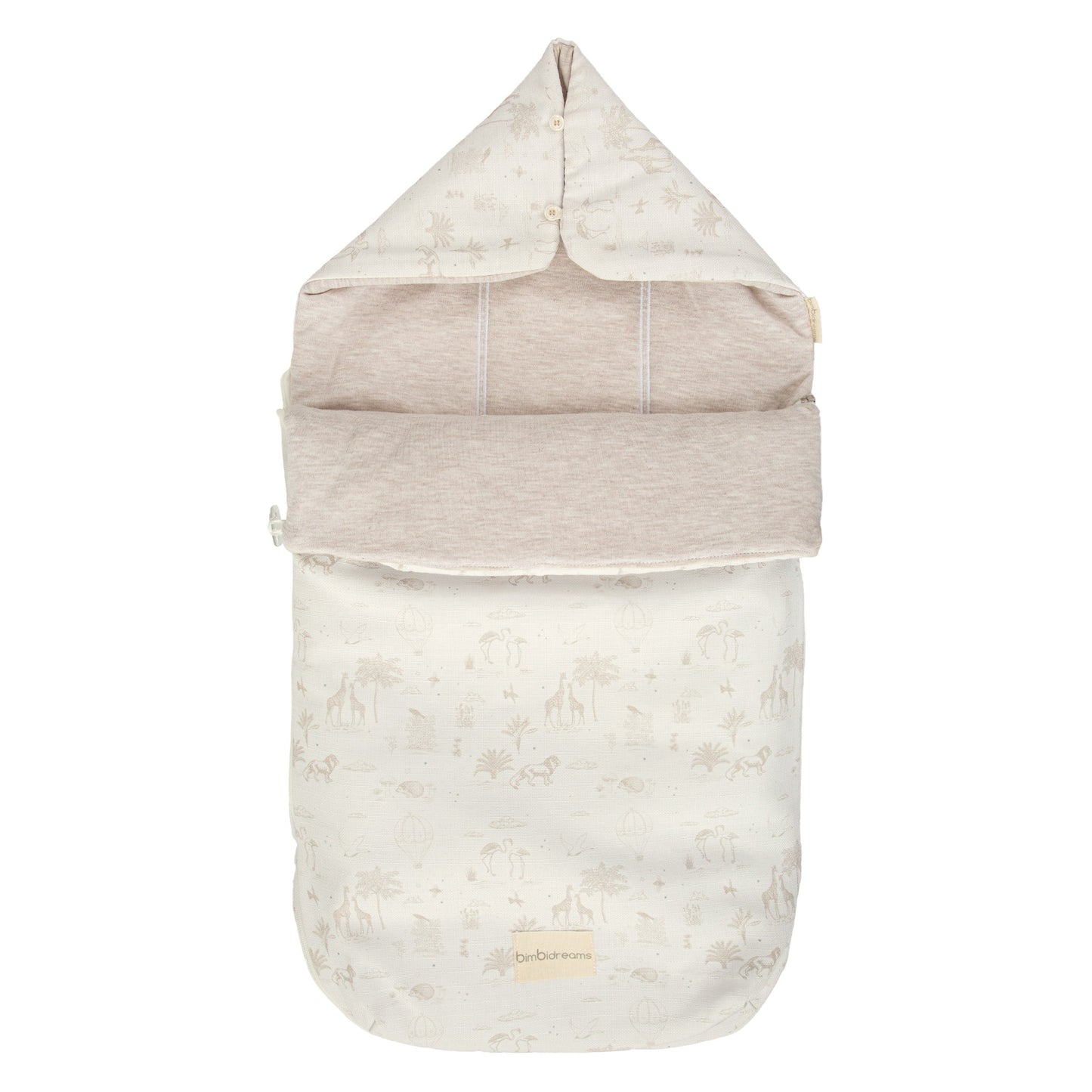 Noe Saco Capazo Con Capucha Universal Para Bebe 3 En 1