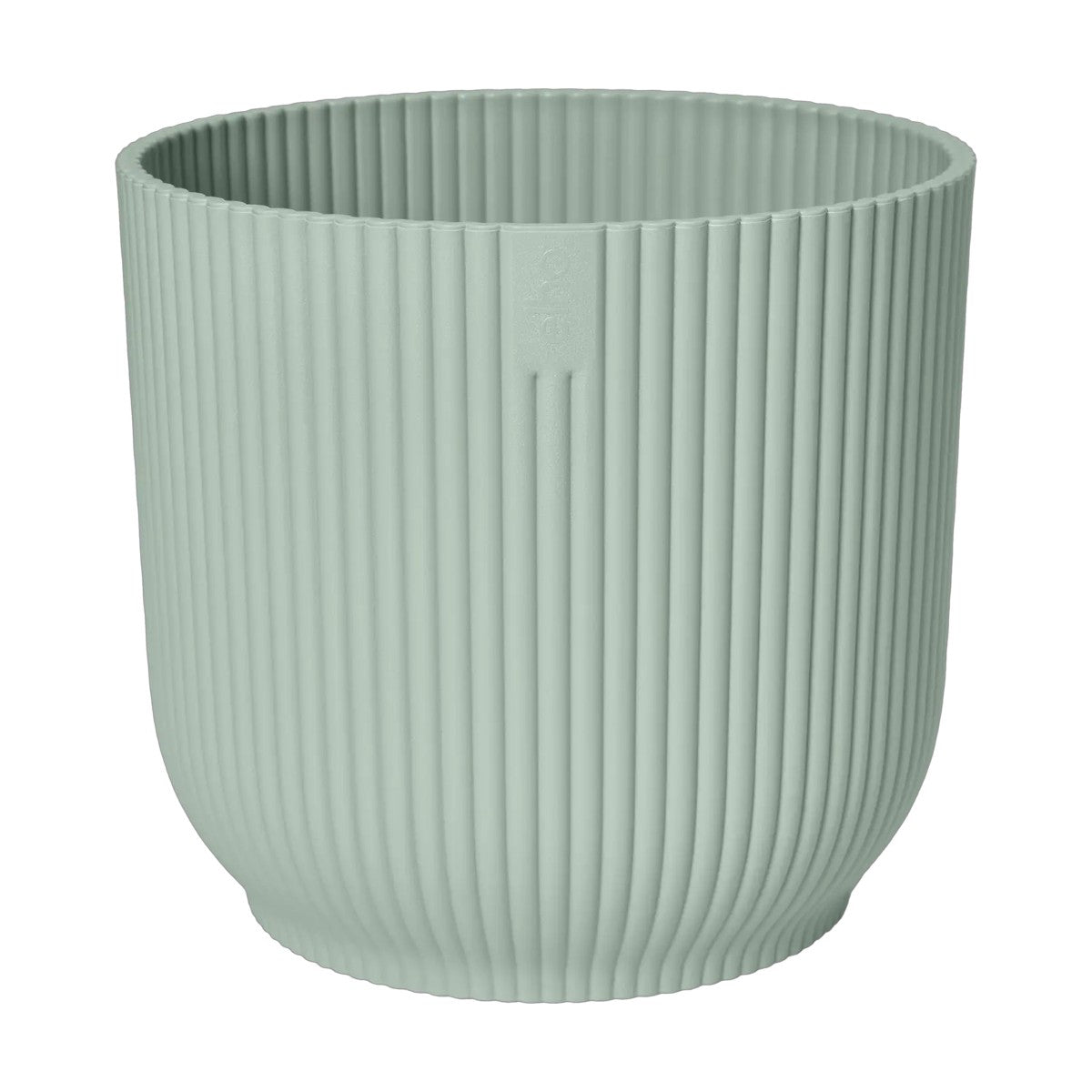 Maceta Verde Sorbete Vibes Fold Round Mini Elho 7cm 100% reciclado