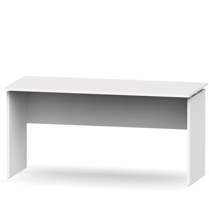 Escritorio, Mesa De Ordenador Oficina, Estudio 76 X 155 X 68 Cm, Despacho, Habitación, Desk, Briebe, Zenith, Blanco_3