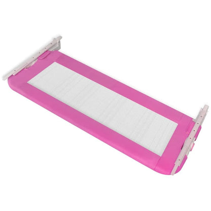 Vidaxl Barandilla De Seguridad Cama De Niño 2 Uds Rosa 102x42 Cm_4