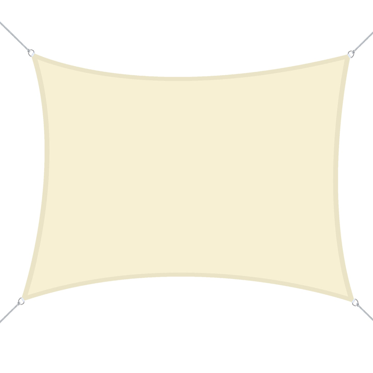 Outsunny Toldo De Vela Rectangular Para Jardín Y Exterior_0