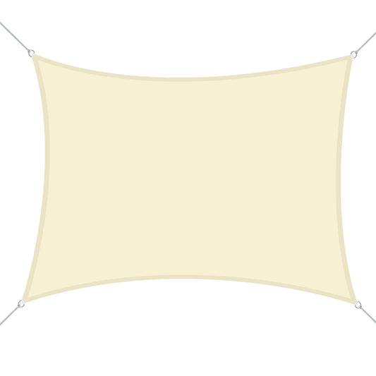 Outsunny Toldo De Vela Rectangular Para Jardín Y Exterior_0