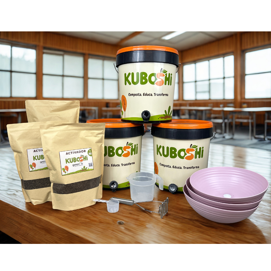 Pack De Compostaje Bokashi Kuboshi Plus_2