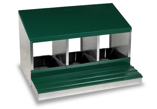 Ponedero Para Gallinas Gaun - 3 Departamentos_0