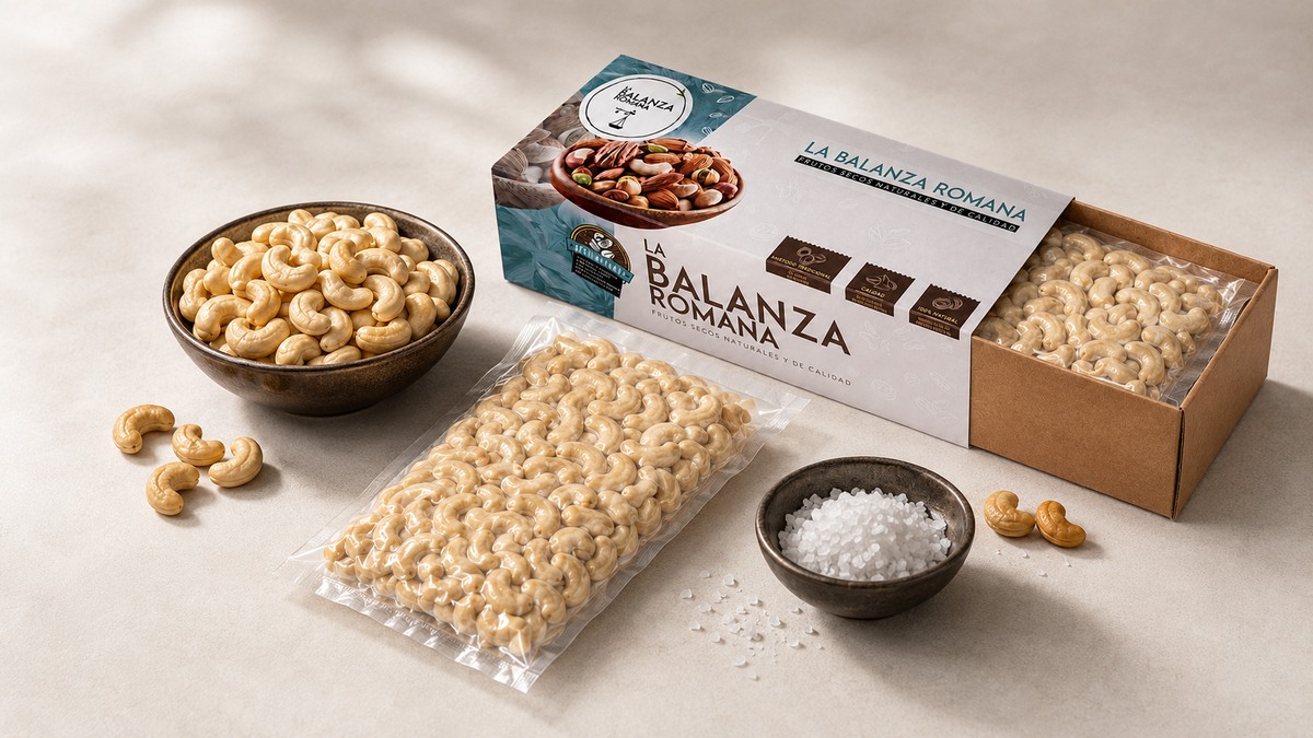 Anacardos Crudos Jumbo Premium - Envasados Al Vacío - 800 G | Fruto Seco Ecológico Premium, Snack Vegano Natural_4