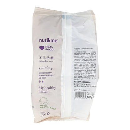 Nuez pecana natural Nut&me 150 g