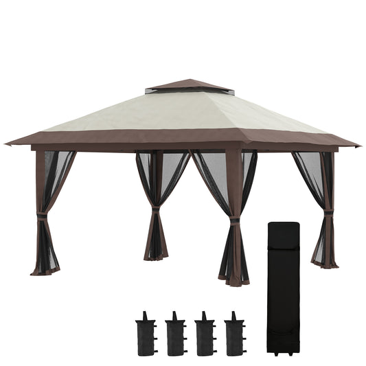 Outsunny Carpa Plegable Pop-up 4x4x2_0