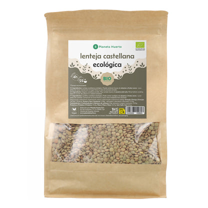 Lenteja Castellana ECO Planeta Huerto 1 kg