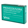 Provecos Flora VECOS (15 cápsulas) | Regenera flora intestinal | 3 cepas + FOS | Con Biotina + Vitamina B2