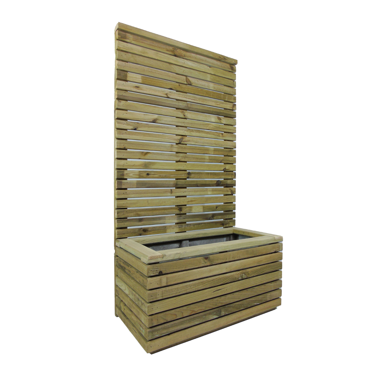 Jardinera Con Panel 150 Cm Mavira Vidahuerto 100x50x50 Cm_0