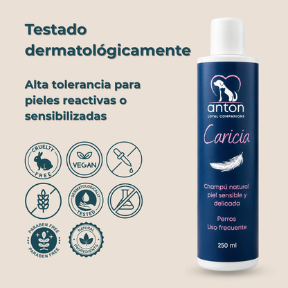 Champú natural para piel sensible de perros – Pack 2 x 250 ml_5