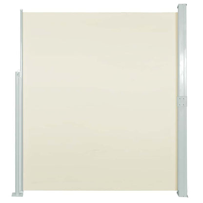 Vidaxl Toldo Lateral Retráctil De Jardín Color Crema 170x300 Cm_0