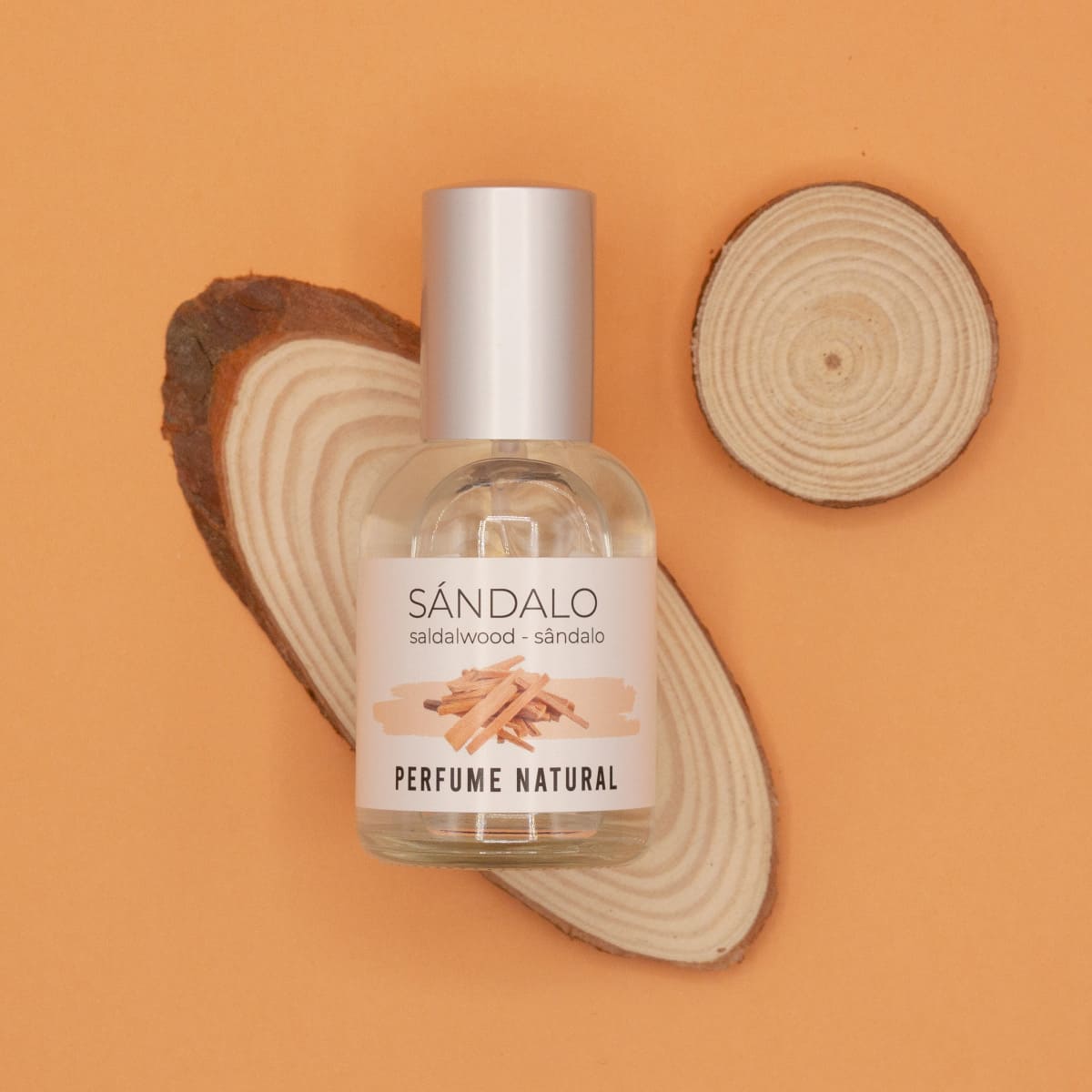 Perfume Natural De Sándalo 50 Ml | Fragancia Amaderada Y Cálida | Aroma Elegante Y Envolvente | Perfume Duradero_2