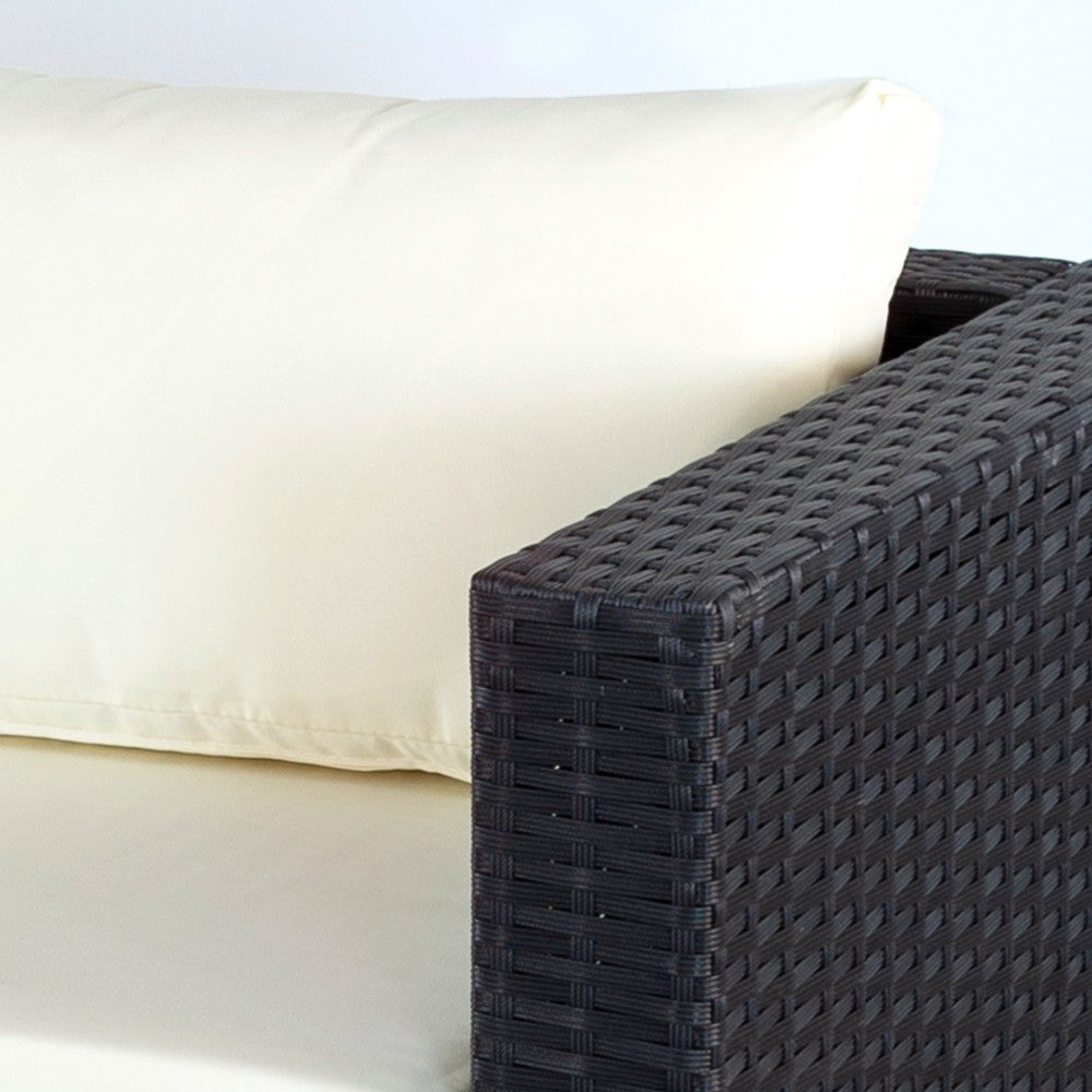 Conjunto Muebles Terraza Y Jardín Ratán C/sofá Chaise Longue Modular Y Mesa Aktive_2