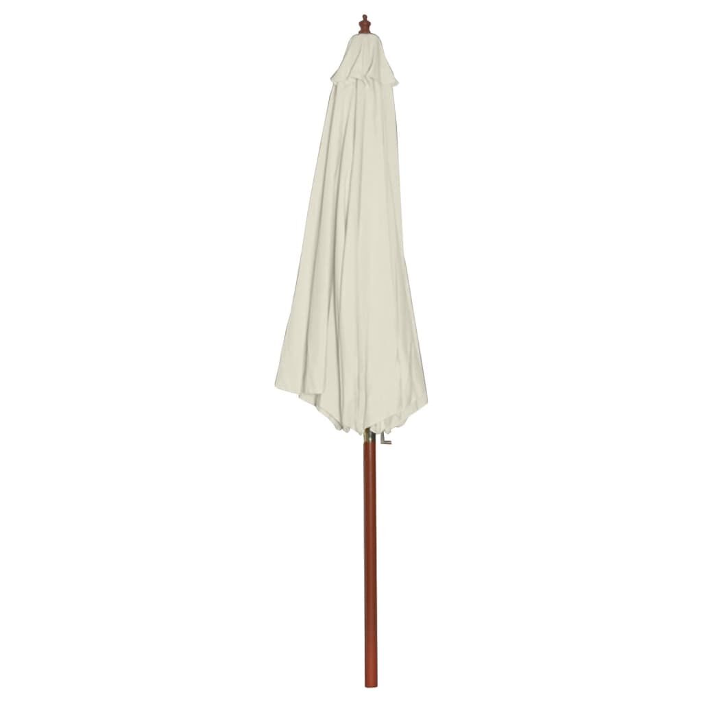 Vidaxl Sombrilla Blanca Arena 300x258 Cm_1
